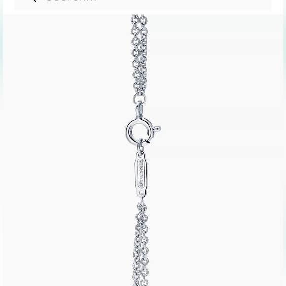 Tiffany & Co. Sterling Silver Infinity Bracelet w/ box, bag and ribbon ♾️ - Picture 2 of 8